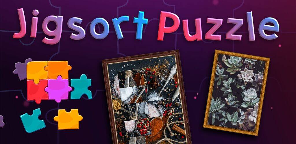 Скачать взломанную Jigsort Puzzle [Мод меню] MOD apk на Андроид