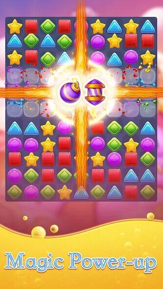 Скачать взломанную Candy Blast - игры три в ряд [Много монет] MOD apk на Андроид