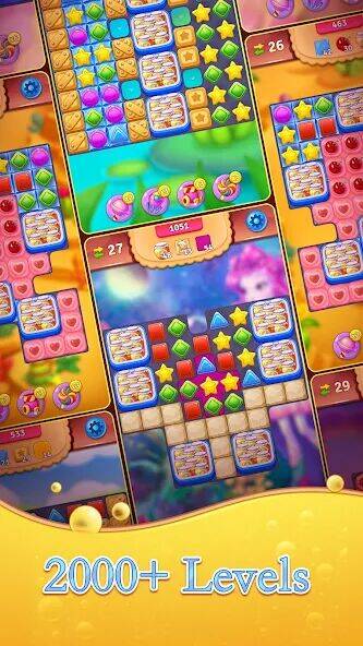Скачать взломанную Candy Blast - игры три в ряд [Много монет] MOD apk на Андроид