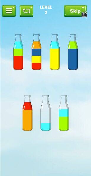 Скачать взломанную Sort The Liquid ! [Много монет] MOD apk на Андроид