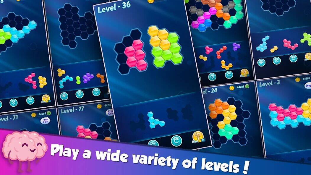 Скачать взломанную Block! Hexa Puzzle™ [Много денег] MOD apk на Андроид