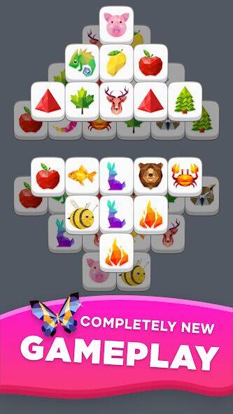 Скачать взломанную Poly Match [Много монет] MOD apk на Андроид