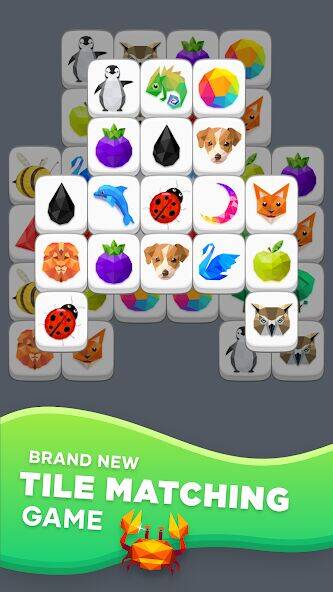 Скачать взломанную Poly Match [Много монет] MOD apk на Андроид