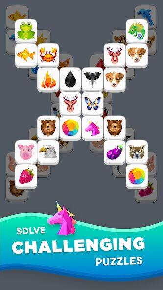 Скачать взломанную Poly Match [Много монет] MOD apk на Андроид