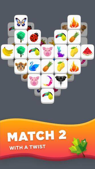 Скачать взломанную Poly Match [Много монет] MOD apk на Андроид