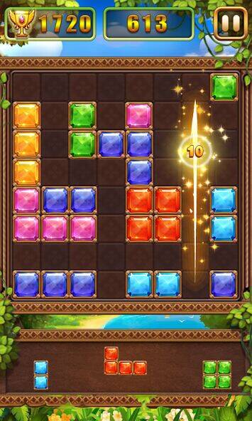 Скачать взломанную Puzzle Block Jewels [Бесплатные покупки] MOD apk на Андроид