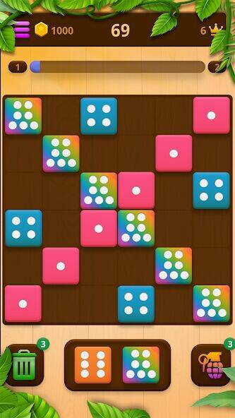Скачать взломанную Семь точек - пазл слияния [Много монет] MOD apk на Андроид