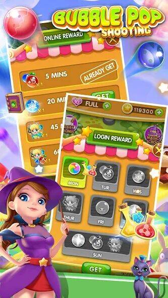Скачать взломанную Bubble Pop - Classic Bubble Sh [Бесплатные покупки] MOD apk на Андроид