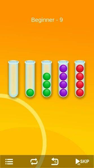 Скачать взломанную Ball Sort - Bubble Sort Puzzle [Мод меню] MOD apk на Андроид