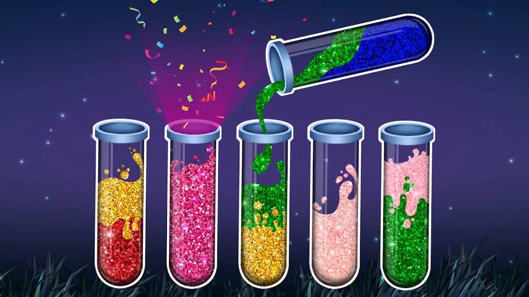 Скачать взломанную Color Water Sort Woody Puzzle [Бесплатные покупки] MOD apk на Андроид