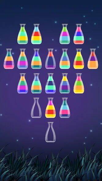 Скачать взломанную Color Water Sort Woody Puzzle [Бесплатные покупки] MOD apk на Андроид