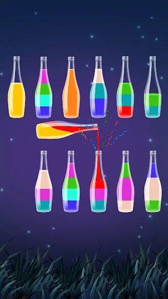 Скачать взломанную Color Water Sort Woody Puzzle [Бесплатные покупки] MOD apk на Андроид