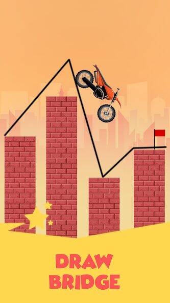 Скачать взломанную Draw 2 Bridge: Draw Save Car [Бесплатные покупки] MOD apk на Андроид