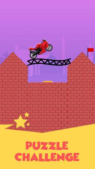 Скачать взломанную Draw 2 Bridge: Draw Save Car [Бесплатные покупки] MOD apk на Андроид
