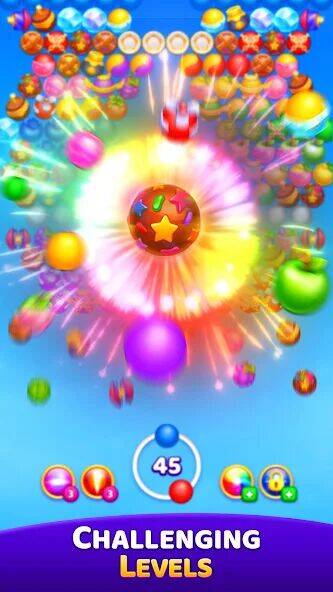 Скачать взломанную Bubble Cafe [Бесплатные покупки] MOD apk на Андроид