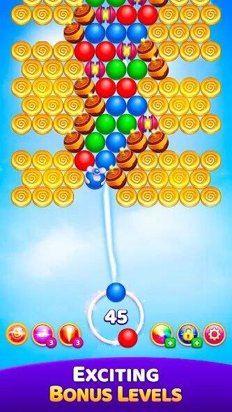 Скачать взломанную Bubble Cafe [Бесплатные покупки] MOD apk на Андроид