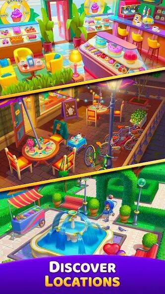 Скачать взломанную Bubble Cafe [Бесплатные покупки] MOD apk на Андроид
