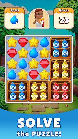Скачать взломанную Treasure Party: Puzzle Fun! [Много денег] MOD apk на Андроид