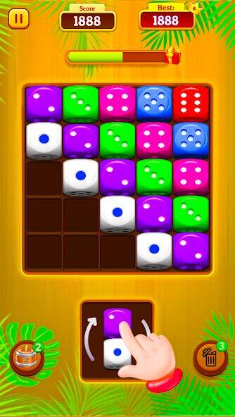 Скачать взломанную Dice Merge - Dice Puzzle Game [Мод меню] MOD apk на Андроид