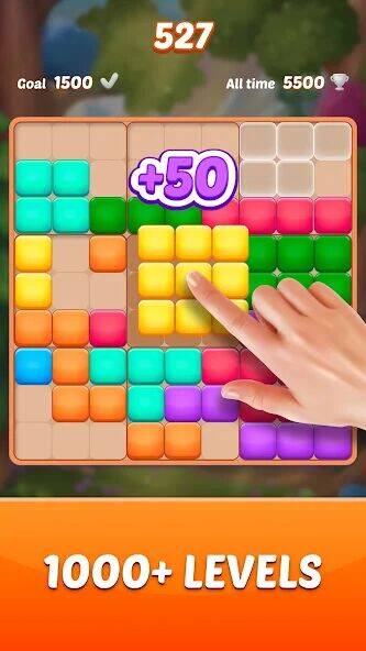 Скачать взломанную Block Puzzle Game [Мод меню] MOD apk на Андроид