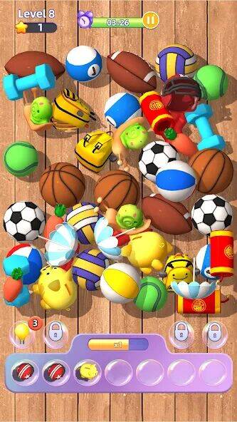 Скачать взломанную Matching Fun: Match Triple 3D [Много монет] MOD apk на Андроид