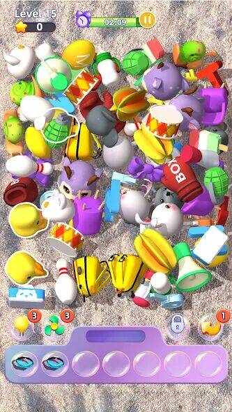 Скачать взломанную Matching Fun: Match Triple 3D [Много монет] MOD apk на Андроид