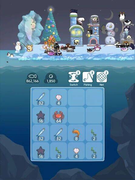 Скачать взломанную 2048 Остров пингвин [Мод меню] MOD apk на Андроид