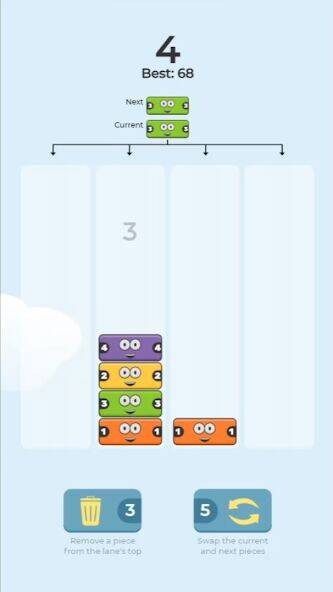 Скачать взломанную Number Merger: Merge Blocks [Много монет] MOD apk на Андроид