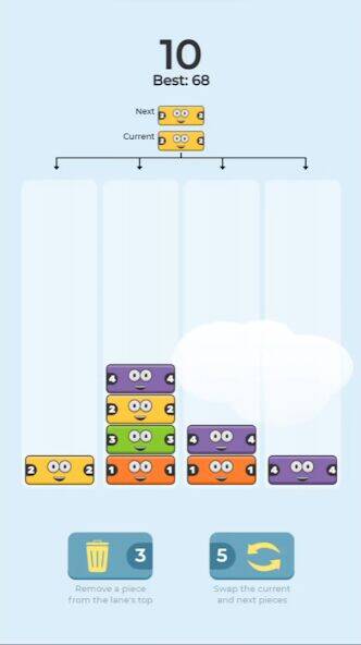 Скачать взломанную Number Merger: Merge Blocks [Много монет] MOD apk на Андроид