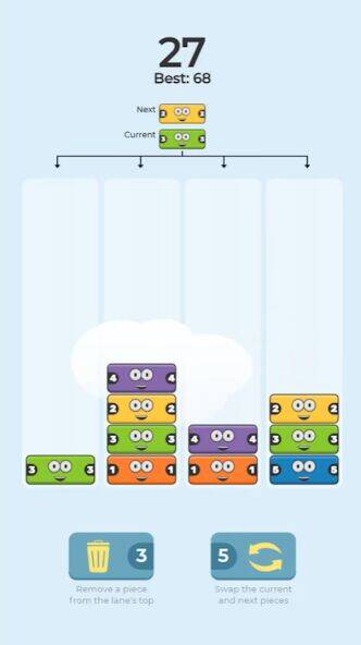 Скачать взломанную Number Merger: Merge Blocks [Много монет] MOD apk на Андроид