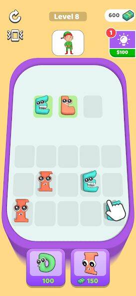 Скачать взломанную ABC Merge [Много монет] MOD apk на Андроид