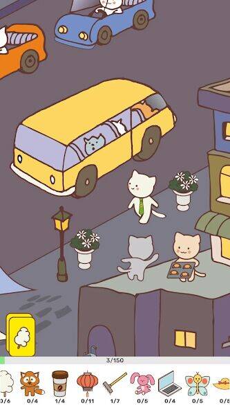 Скачать взломанную Findy! Cats [Бесплатные покупки] MOD apk на Андроид
