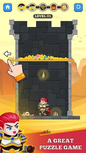 Скачать взломанную Hero Rescue [Много денег] MOD apk на Андроид