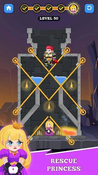Скачать взломанную Hero Rescue [Много денег] MOD apk на Андроид