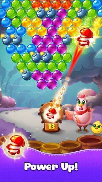 Скачать взломанную Bubble CoCo : Бабл шутер [Много денег] MOD apk на Андроид