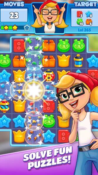 Скачать взломанную Subway Surfers Match [Мод меню] MOD apk на Андроид