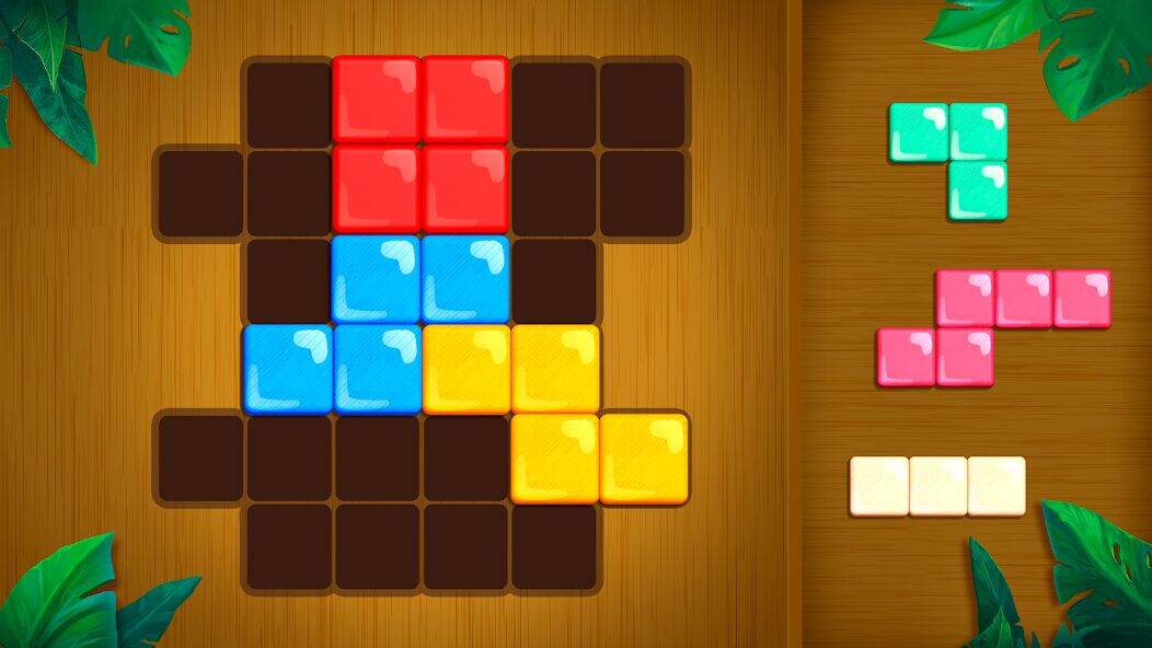 Скачать взломанную Block King - Brain Puzzle Game [Бесплатные покупки] MOD apk на Андроид