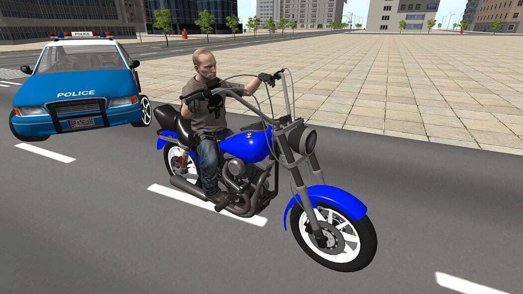 Скачать взломанную Вождение велосипеда: полиция [Бесплатные покупки] MOD apk на Андроид