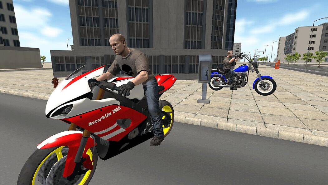 Скачать взломанную Вождение велосипеда: полиция [Бесплатные покупки] MOD apk на Андроид