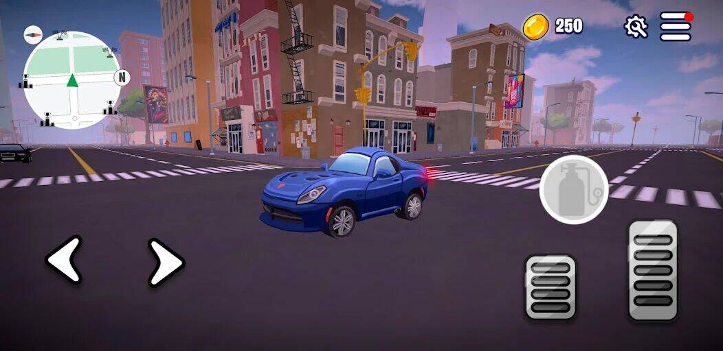 Скачать взломанную Rumble Racers: City Adventure [Мод меню] MOD apk на Андроид