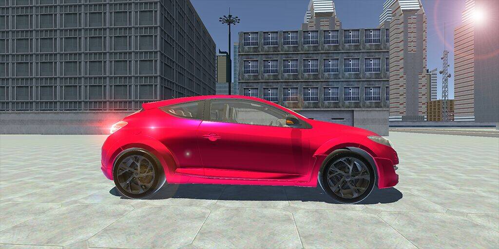 Скачать взломанную Megane Drift Simulator [Много монет] MOD apk на Андроид