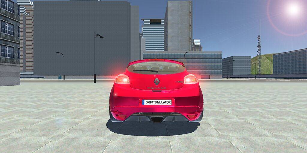 Скачать взломанную Megane Drift Simulator [Много монет] MOD apk на Андроид