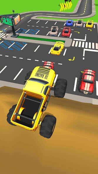 Скачать взломанную Monster Truck Rampage [Много монет] MOD apk на Андроид