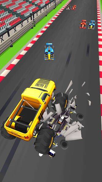Скачать взломанную Monster Truck Rampage [Много монет] MOD apk на Андроид