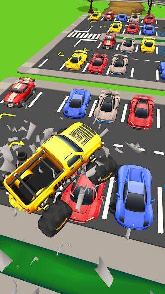 Скачать взломанную Monster Truck Rampage [Много монет] MOD apk на Андроид