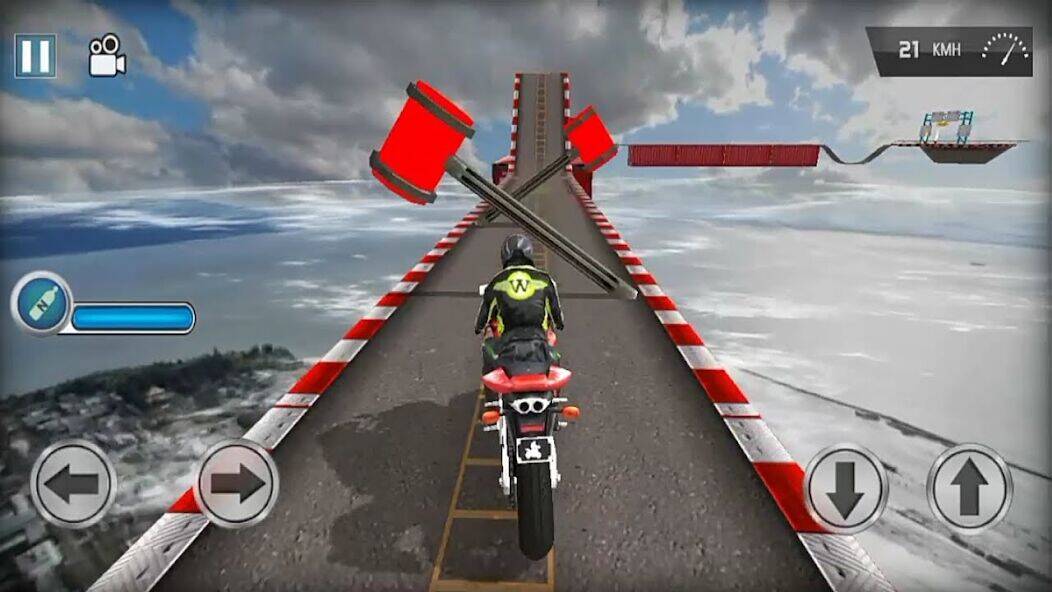 Скачать взломанную Моторный трюк Супер 2023 [Много денег] MOD apk на Андроид