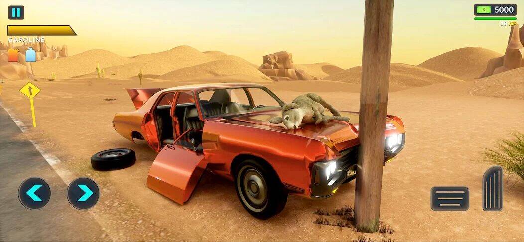 Скачать взломанную Long Road Trip - Car Driving [Много денег] MOD apk на Андроид