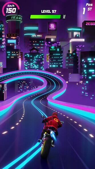 Скачать взломанную Bike Game 3D: Racing Game [Много монет] MOD apk на Андроид