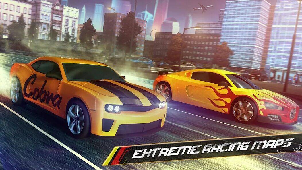 Скачать взломанную Максимальная скорость Drag Rac [Много монет] MOD apk на Андроид