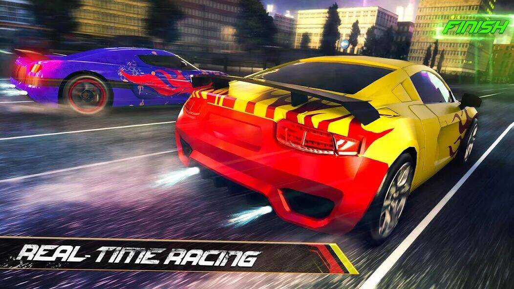 Скачать взломанную Максимальная скорость Drag Rac [Много монет] MOD apk на Андроид
